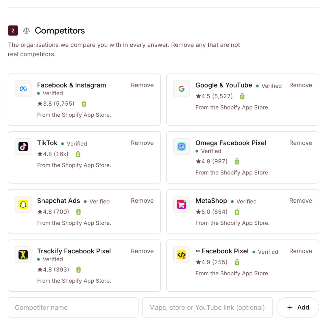 The Shopify apps that compete with Pinterest, each verified from its own App Store listing.